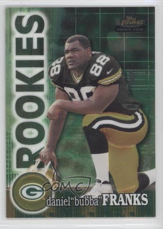 2000 Topps Finest Rookies /2400 Bubba Franks Daniel Franks #141 Rookie RC
