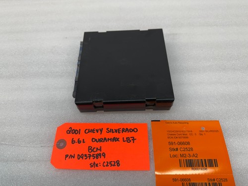 01 02 Chevrolet GMC DURAMAX LB7 6.6 BODY CONTROL MODULE BCM 09375899 - Picture 9 of 10