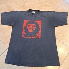 True Vintage 90’s Rare Ernesto Che Guevara T-shirt Size XL Murino Made In USA Si
