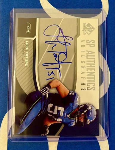 2006 Upper Deck SP Authentic Lofa Tatupu Auto! SSP USC Seahawks