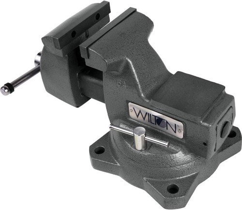 Wilton 21400 Mechanics Vise 5 Inch Jaw with Swivel Base - Picture 6 of 7