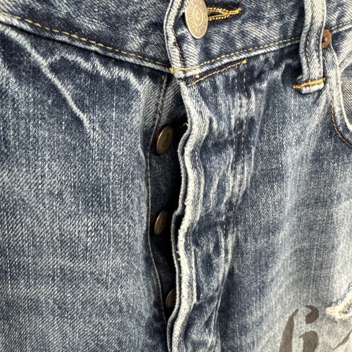 Polo Ralph Lauren Jeans 34x34 Military Patch 67th Air Varick Slim Denim Adult* - Picture 7 of 19