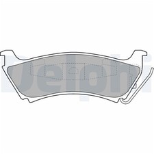 Delphi Bremsbeläge hinten für Mercedes M-Klasse