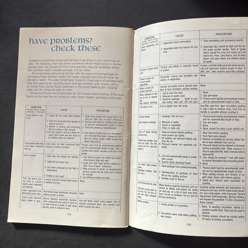 Rare Vintage 1972 Ball Blue Book Guide To Canning & Freezing Marinating Recipes - Bild 10 von 10
