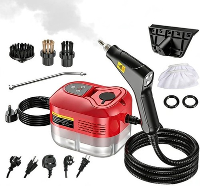 #ad Handheld Steam Cleaner: 2500W High Temperature Pressurized Steamer with 6 Adjust $140.99