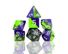 Sea Glass Dice Set