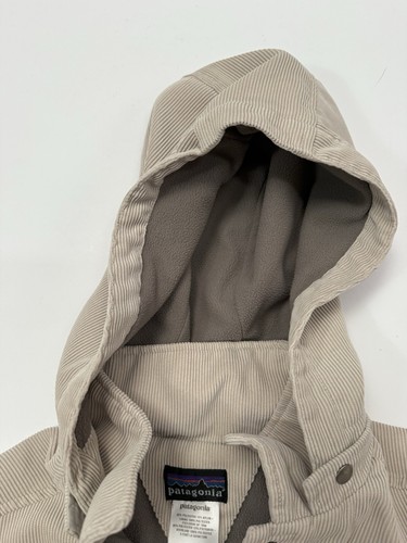 Patagonia Cordwarmer Giacca Donna Piccola Snap Velluto a coste Foderata in Pile Beige LEGGI - Foto 6 di 16
