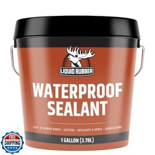 Liquid Rubber Waterproof Sealant   DIY Leak Repair Coating for Fl