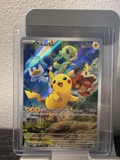 Pokemon Pikachu Adventuring Together Promo Card Holo Rare 027
