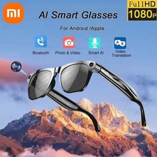 Xiaomi AI Glasses 4K Smart Voice Video Audio Recording Bluetooth Black Translate