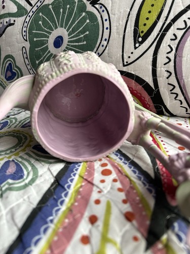 Pastore e Padre "MAD HATTER" Alice nel Paese delle Meraviglie ~ Purple Bisque ~ Teiera 3867 - Foto 8 di 24