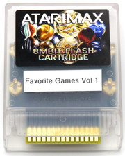 Atarimax 800XL 8mbit Flash Cartridge 51 Atari Games NTSC Vol 1