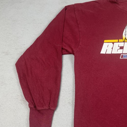 Washington Redskins Shirt Langarm Herren XL Burgund NFL Football Team Bekleidung - Bild 4 von 12