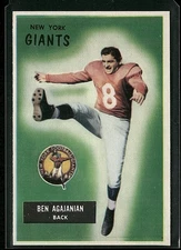 1955 Bowman - Ben Agajanian #68 CLEAN!!