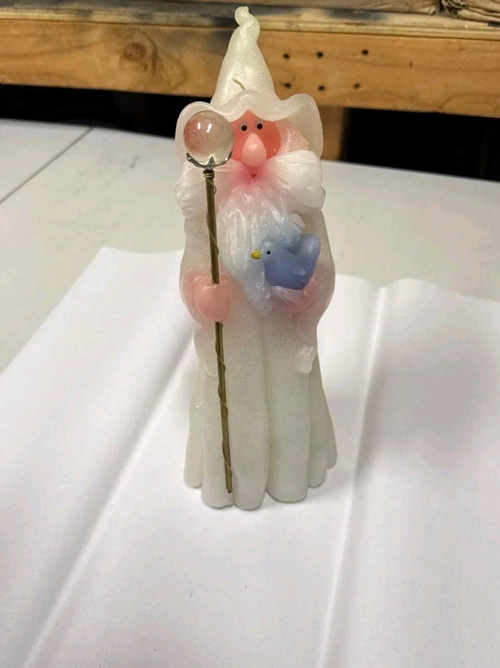 Lote de (5) velas retro vintage Northern Lights Wee Wizards, vintage 1989-1994 Foto 2 de 4