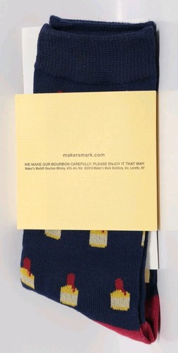 Calcetines Maker’s Mark Bourbon Whiskey 2018 Ambassador Program *NUEVOS* - Imagen 2 de 2