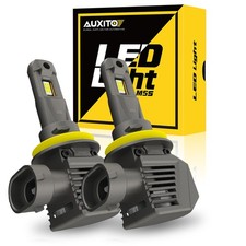 AUXITO H11 H9 LED Headlight High or Low Beam Bulbs 120W 22000LM 6500K White M5S