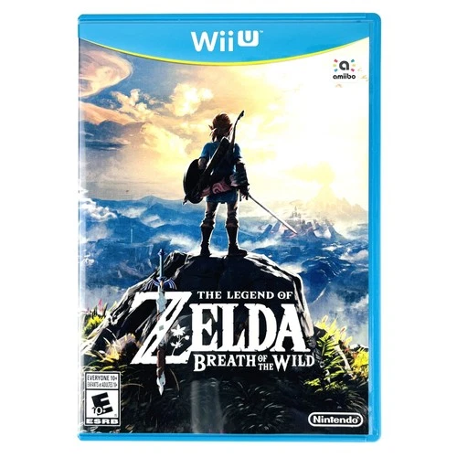 Legend of Zelda Breath of the Wild Wii U Game Nintendo CIB Complete