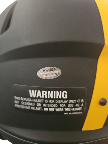 JACK HAM HOF 88 PITTSBURGH STEELERS FULL SIZE ECLIPSE REP HELMET SCHWARTZ COA - Picture 5 of 10