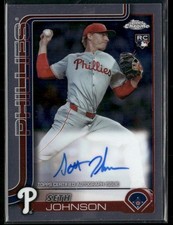 2025 Topps Chrome - Rookie Autographs Seth Johnson #RA-SJO 