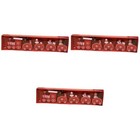 3 Pieces Weihnachtsspielzeug Weihnachtszug Holzzug Weihnachten