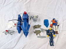 Vintage Cops n Crooks C.O.P.S. Lot of 2 Figures Blue Streak and Accessories