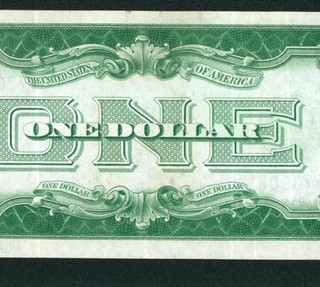 $1 1928 ((VF )) (( FUNNY BACK )) Silver Certificate DAILY PAPER CURRENCY