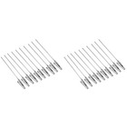100 stücke Metalldraht Clamp Langschwanz Clips Verschluss