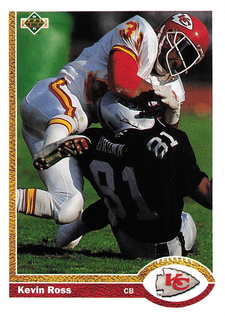 1991 Upper Deck #296 Kevin Ross