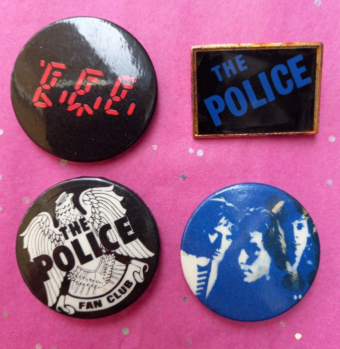 THE POLICE/STING 1988 特製ピンバッジ&ファンクラブセット The Police/Sting Original Memorabilia for sale | eBay UK