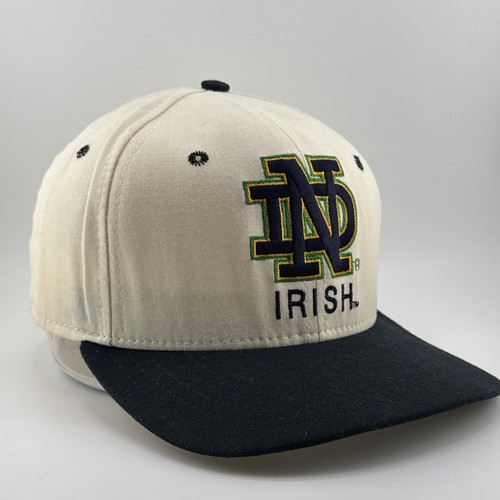 Vintage New Era Notre Dame Fighting Irish College Adjustable Snapback Hat Cap - Picture 2 of 12