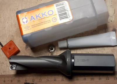 Akko ATUM 20xD3 WCM Wendeplattenbohrer Ø20 3xD WCMX 040208
