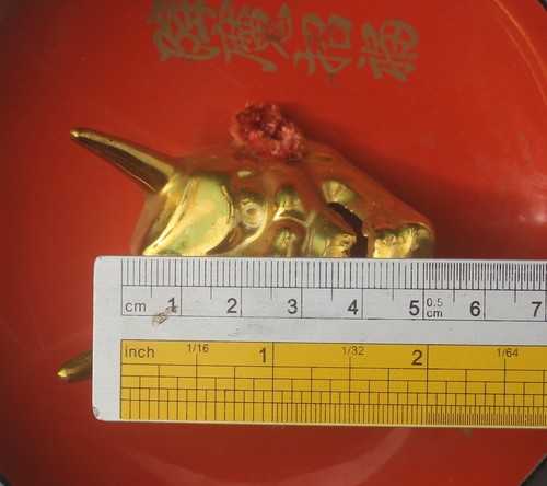 Japanese Hannya Mask Size 12.5 cm - Picture 4 of 7