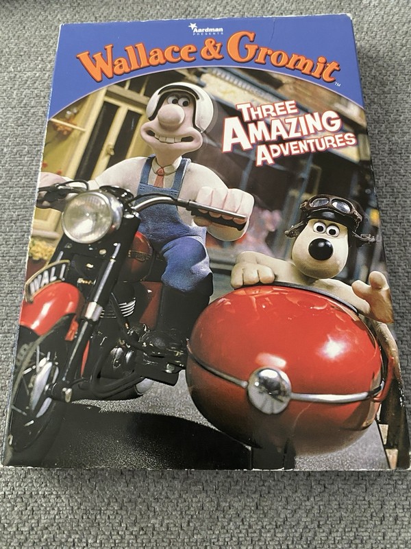 Wallace  Gromit - Three Amazing Adventures (DVD, 2007, O-Ring)