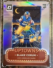 2024 Donruss Optic Uptowns Blake Corum #14 Looks Gem