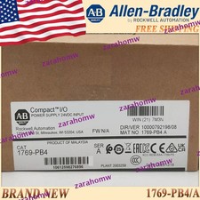 Brand New AB 1769-PB4/A CompactLogix Power Supply 1769 PB4 serA Free Ship US 1PC