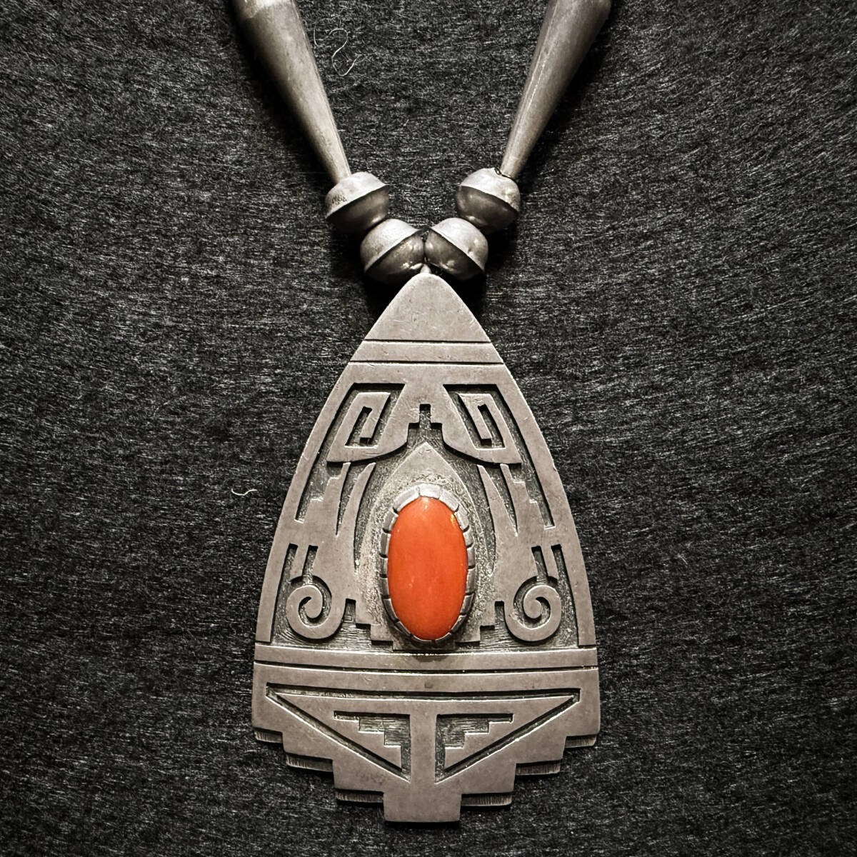 Hopi Lawrence Saufkie Vintage Pendant Top Only Indian