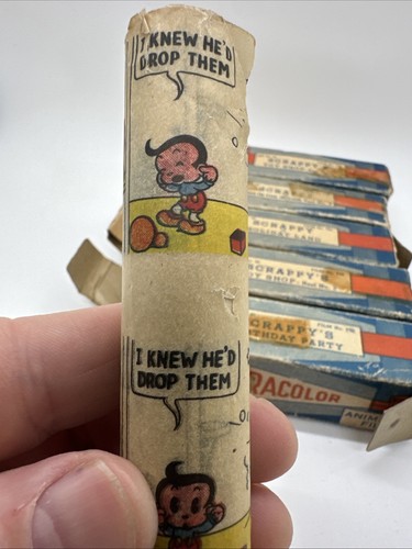 Vintage 1930s Durable Toys Duracolor Films 6 Rolls Various Scrappy’s - Picture 2 of 9