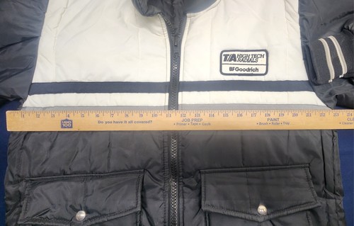 Vintage 80er BF Goodrich Team Racing Herren Größe Large gefütterte Jacke USA - Bild 5 von 7