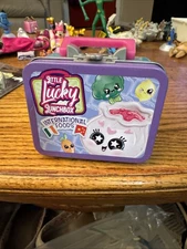 International Foods Little Lucky Lunchbox Only Collectible Metal Basic Fun EUC