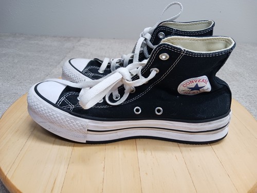 Converse Kid US 5 ALL STAR HI HIGH TOP SNEAKER SCHUHE Schwarz 272855F - Bild 14 von 24