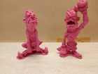 Vintage 60’s Nutty Mads Figures By Louis Marx & CO Lot of 2