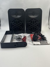 PyleUsa Bluetooth Indoor Outdoor Speakers Pair - 500 Watt Dual Waterproof 5.25  