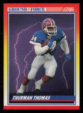 1990 Score #322 Thurman Thomas Buffalo Bills Football Card
