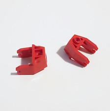 Magnet Holders 2x3 Genuine Lego Part 2607 Brand New RED 2 PIECES