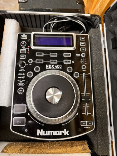 Numark NDX400 Reproductor de CD MP3 individual en estuche - COMO NUEVO - Imagen 5 de 10