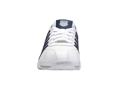 K-Swiss ARVEE 1.5 Męskie skórzane białe buty Sneakersy Trampki (02453-900-M) - Zdjęcie 4 z 6