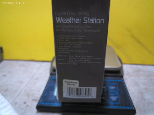 CRYSTAL COLOR WEATHER STATION-NEW - Picture 4 of 5