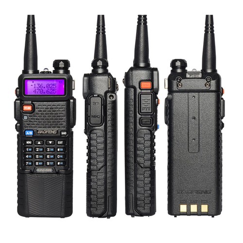 Baofeng UV-5R Walkie Talkies Two-way Radio Dual Band VHF UHF Long Range+Hand Mic - Picture 11 of 12