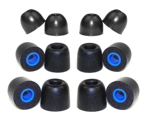 6 Paar Memory Foam Ersatz Ohrhörer Stöpsel - siehe Liste der kompatiblen Ohrhörer - Bild 6 von 7